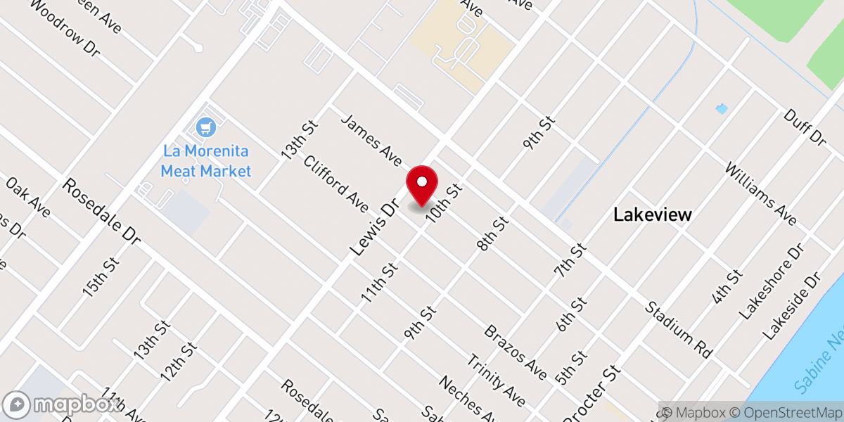 Map showing location of Living Word Community Church