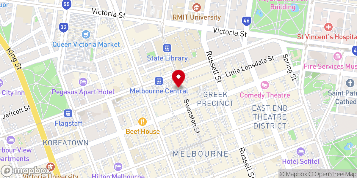 Map showing location of CrossCulture