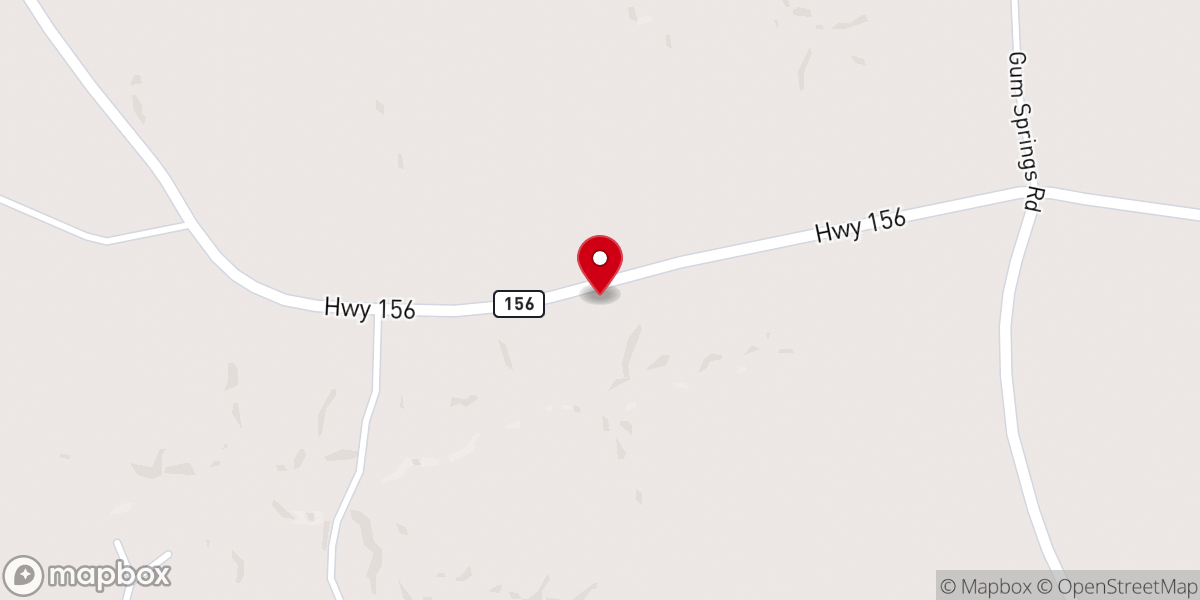 Map showing location of Sanders Chapel United Methodist Chruch
