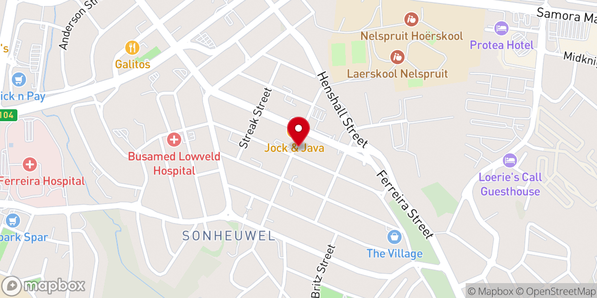 Map showing location of Methodist Church of SA