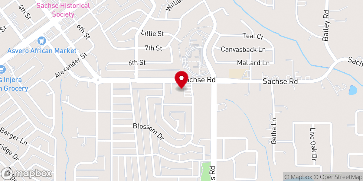 Map showing location of The Lakes Church