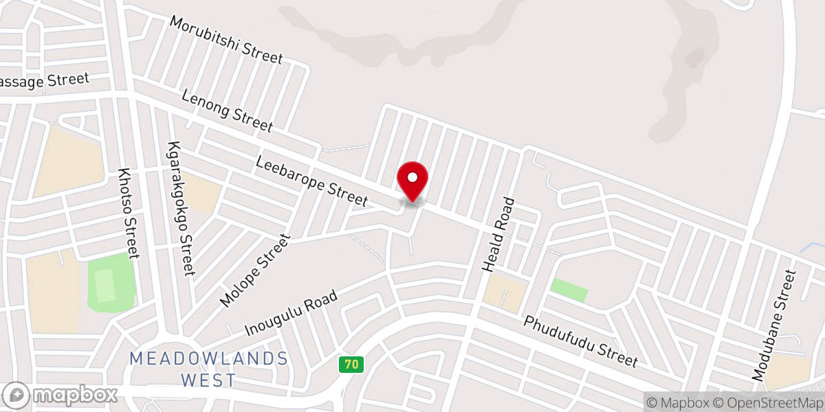 Map showing location of Church Of Resurrection Anglican Parish of Meadowlands
