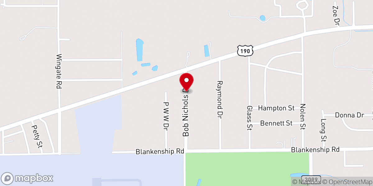 Map showing location of Church of the Lord Jesus Christ