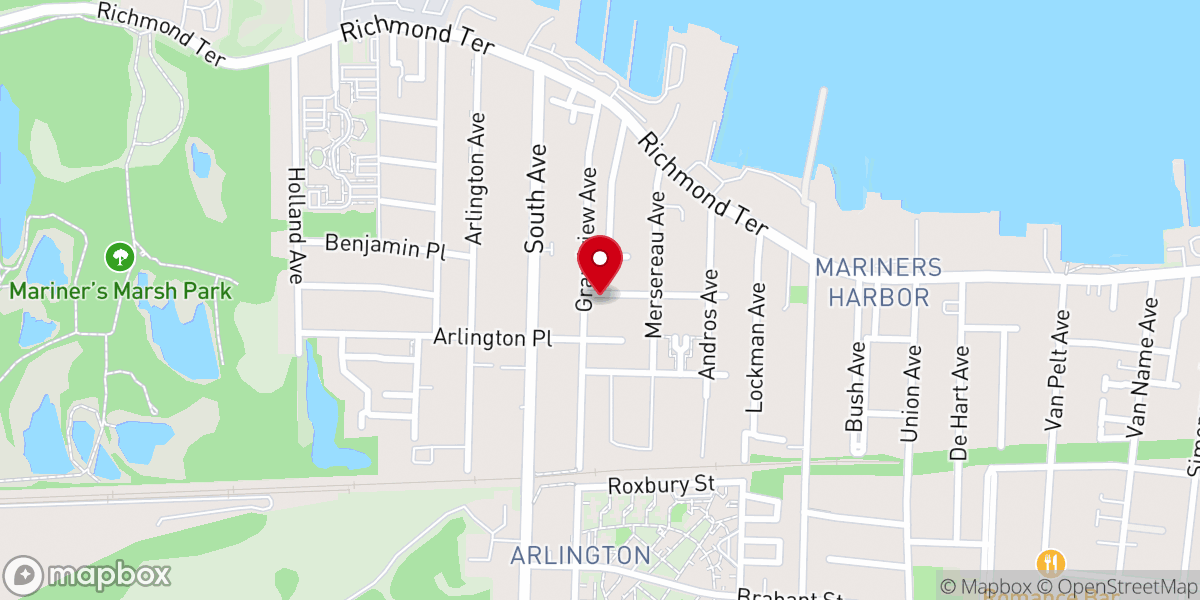 Map showing location of Calm Church