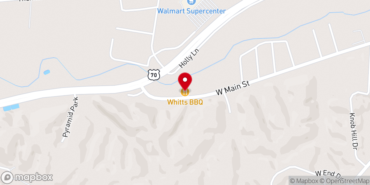 Map showing location of Waverly Mennonite Church