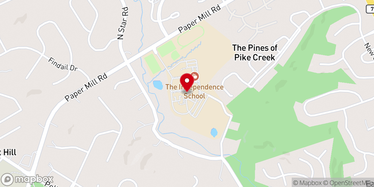 Map showing location of Redeemer Fellowship - Sunday Gathering