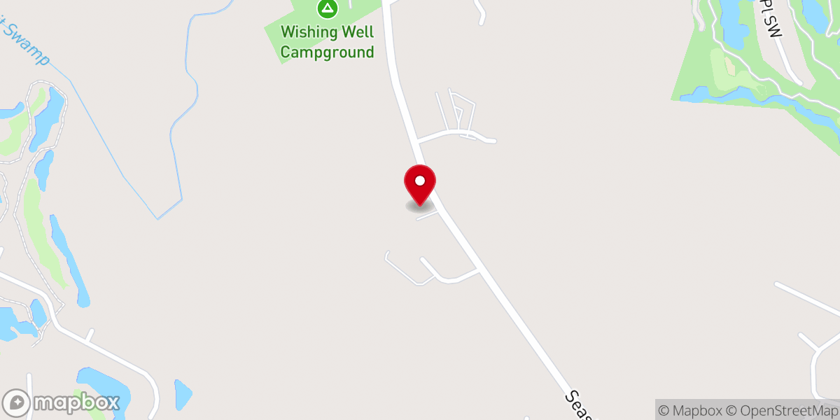 Map showing location of Pleasant View Baptist Church