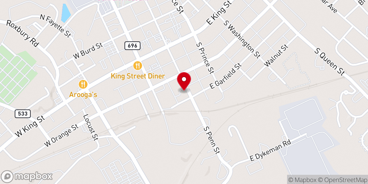 Map showing location of Christ Among Neighbors