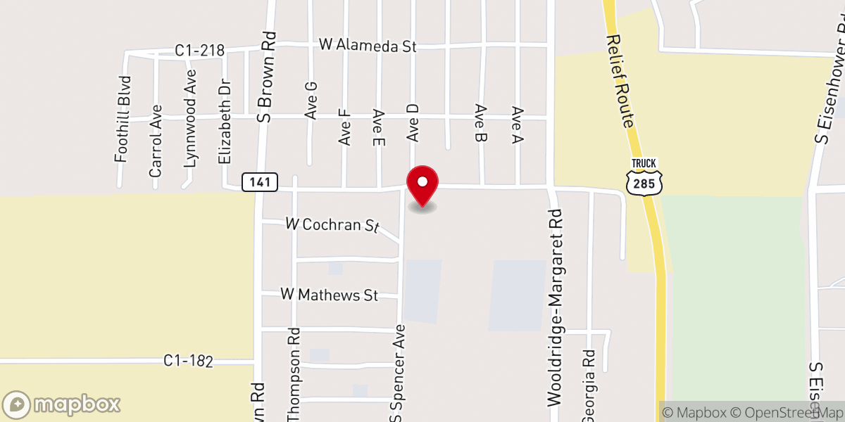 Map showing location of Iglesia Cristiana Torre Fuerte Pentecostes