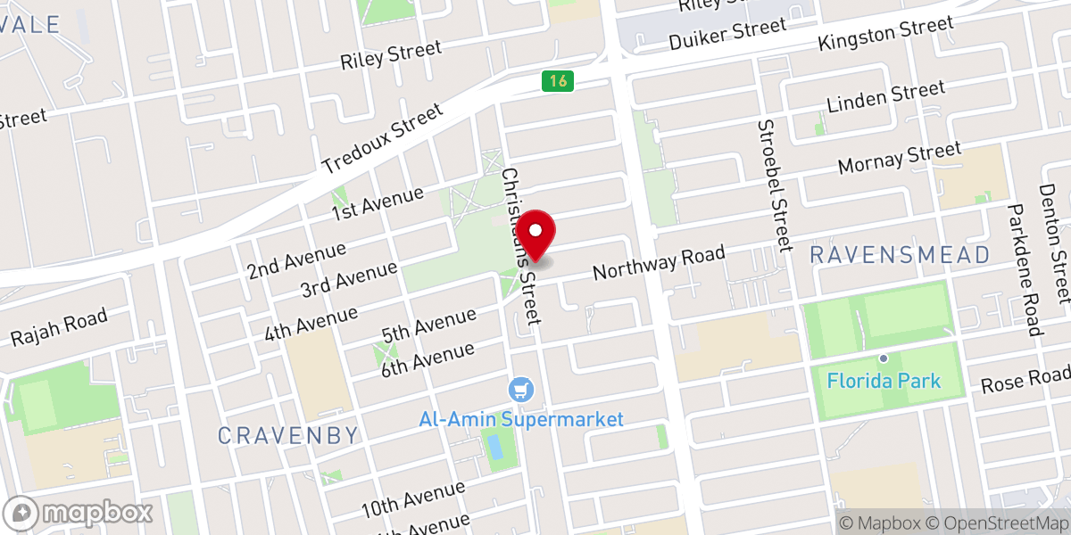 Map showing location of St Francis Of Assisi Anglican Church Ravensmead