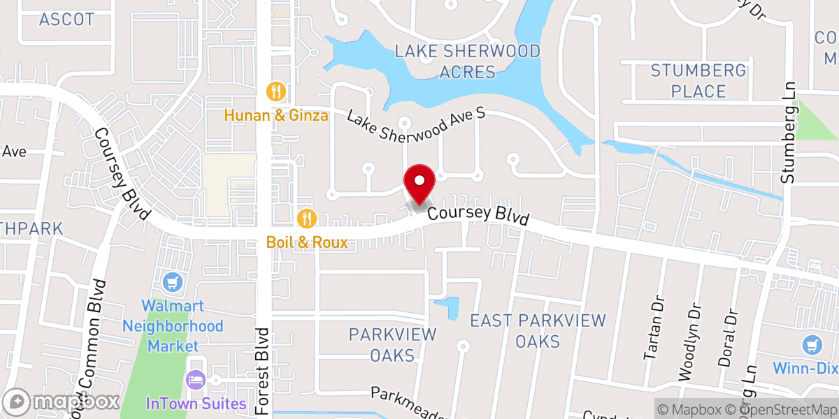 Map showing location of Church of God State Executive