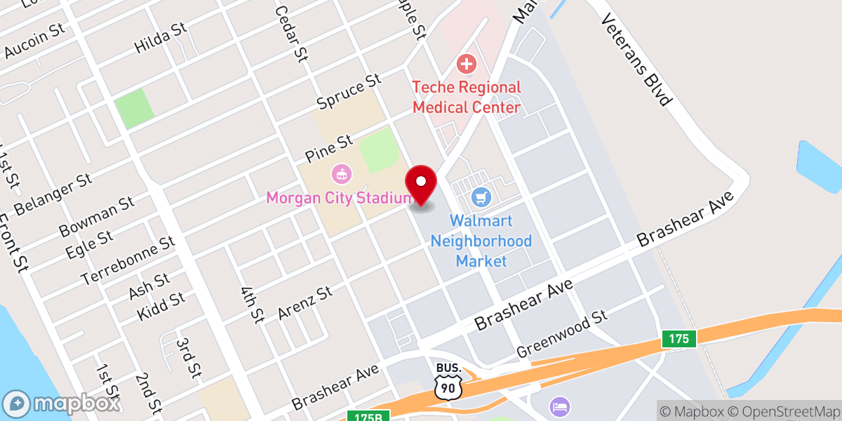 Map showing location of St Mary Coroner's Office