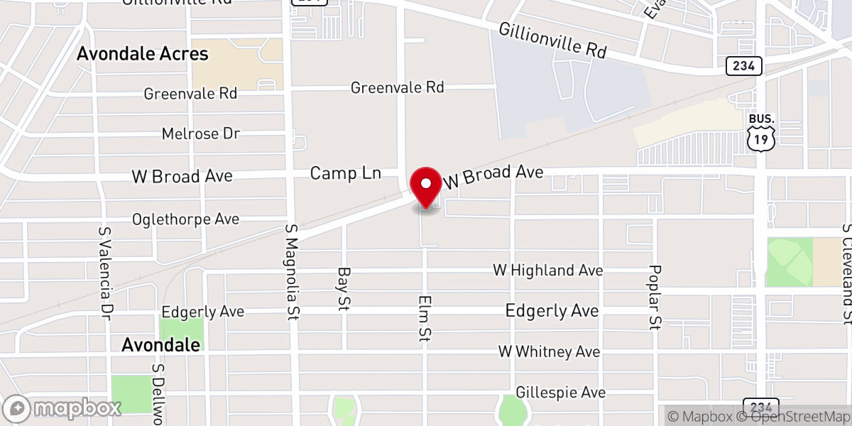 Map showing location of Anointed Deliverance & Healing