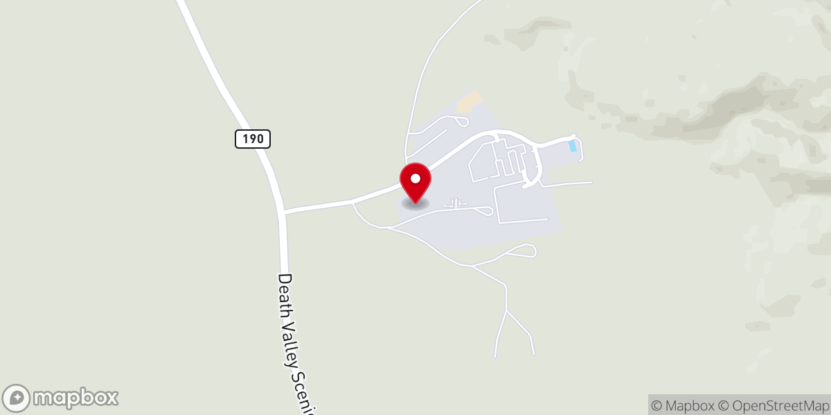 Map showing location of Death Valley History Association
