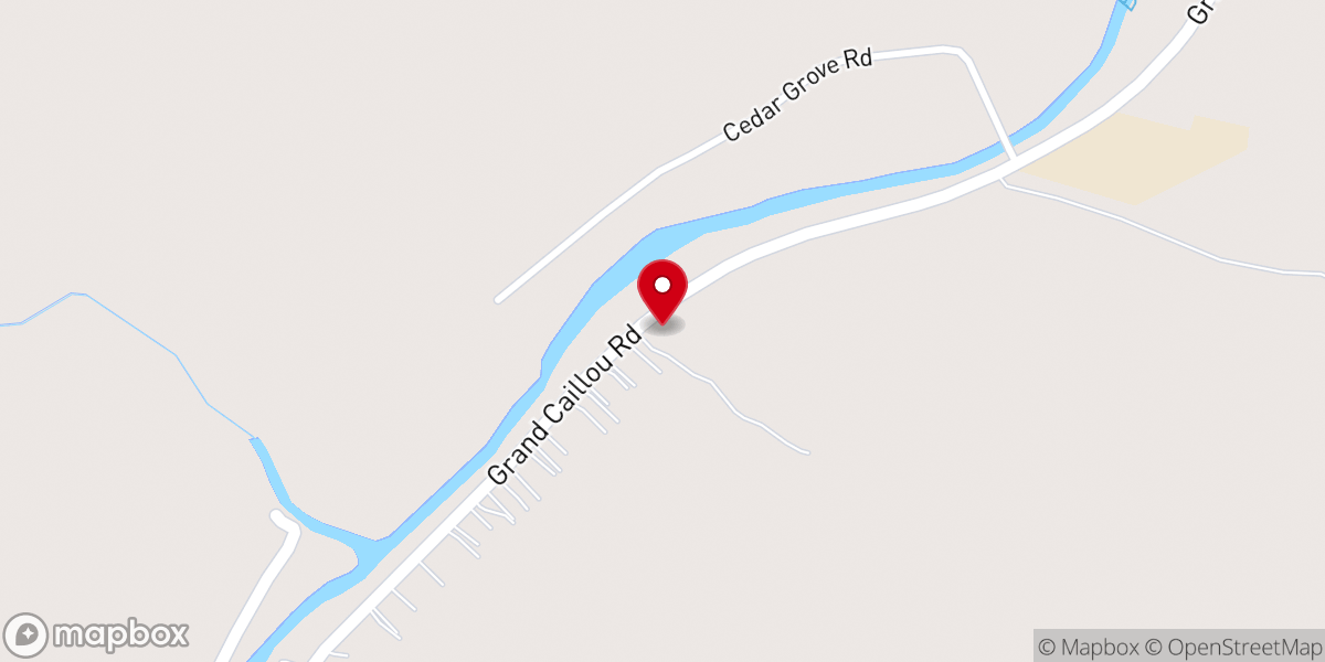 Map showing location of Morning Star Church