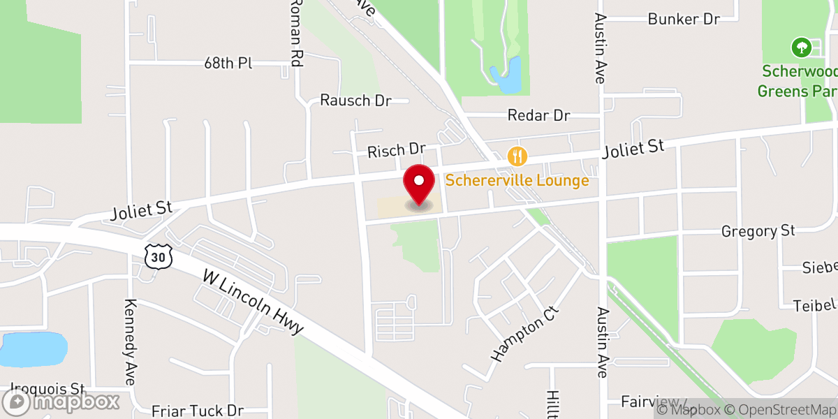 Map showing location of St. Michael School