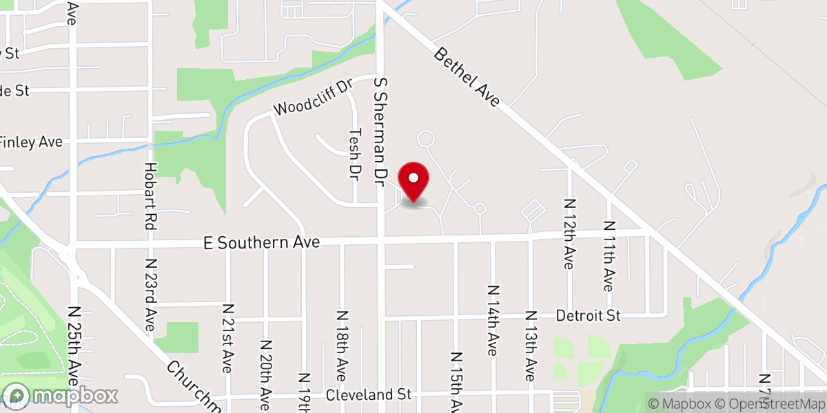 Map showing location of Our Lady of Grace Monastery