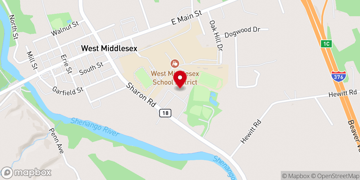 Map showing location of Church of the Good Sheperd
