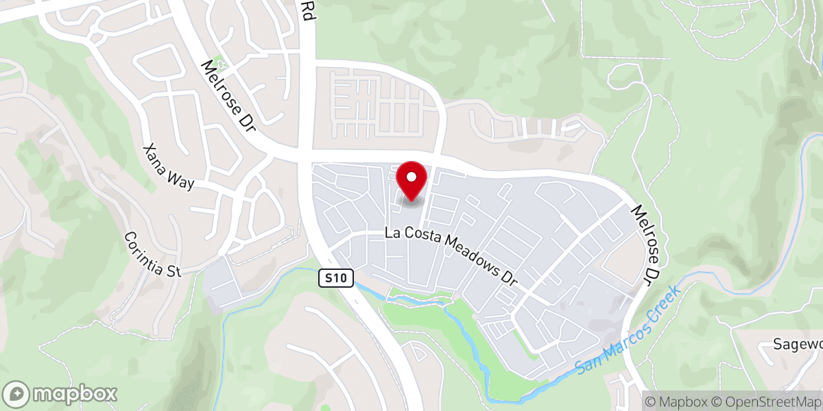 Map showing location of TP San Diego