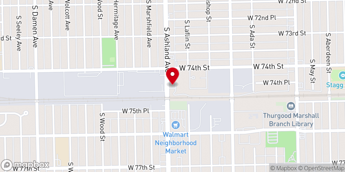 Map showing location of God's Way Apolostic Faith Church
