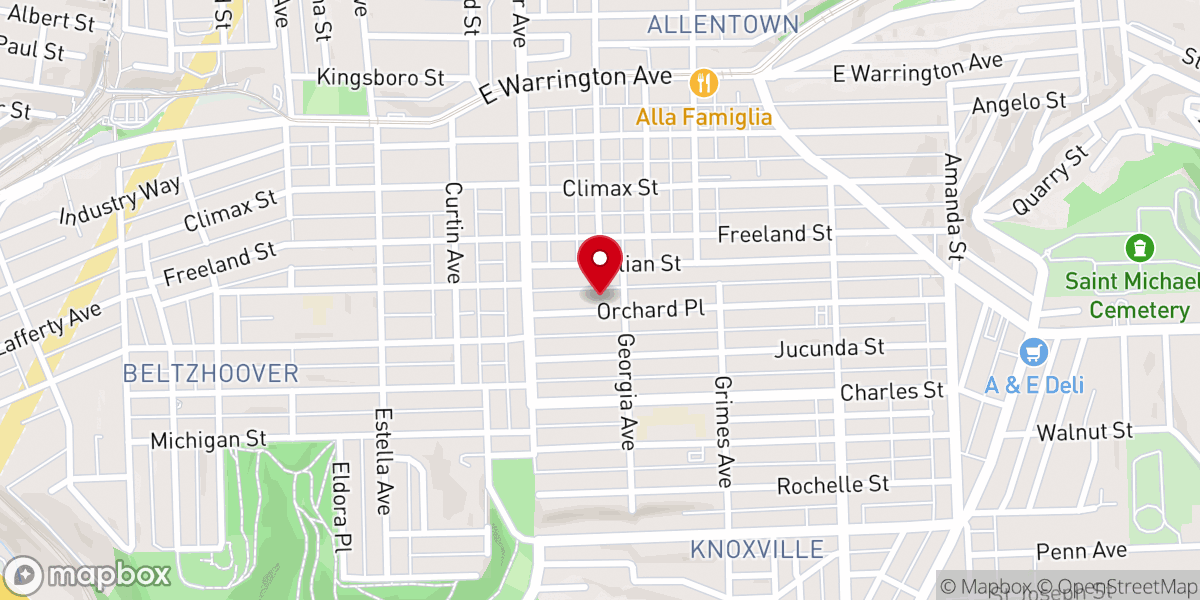 Map showing location of Legacy Church L.D.J