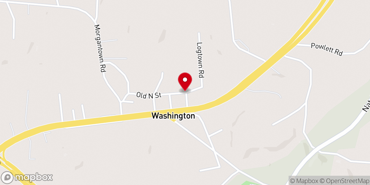 Map showing location of St Andrew AME Church