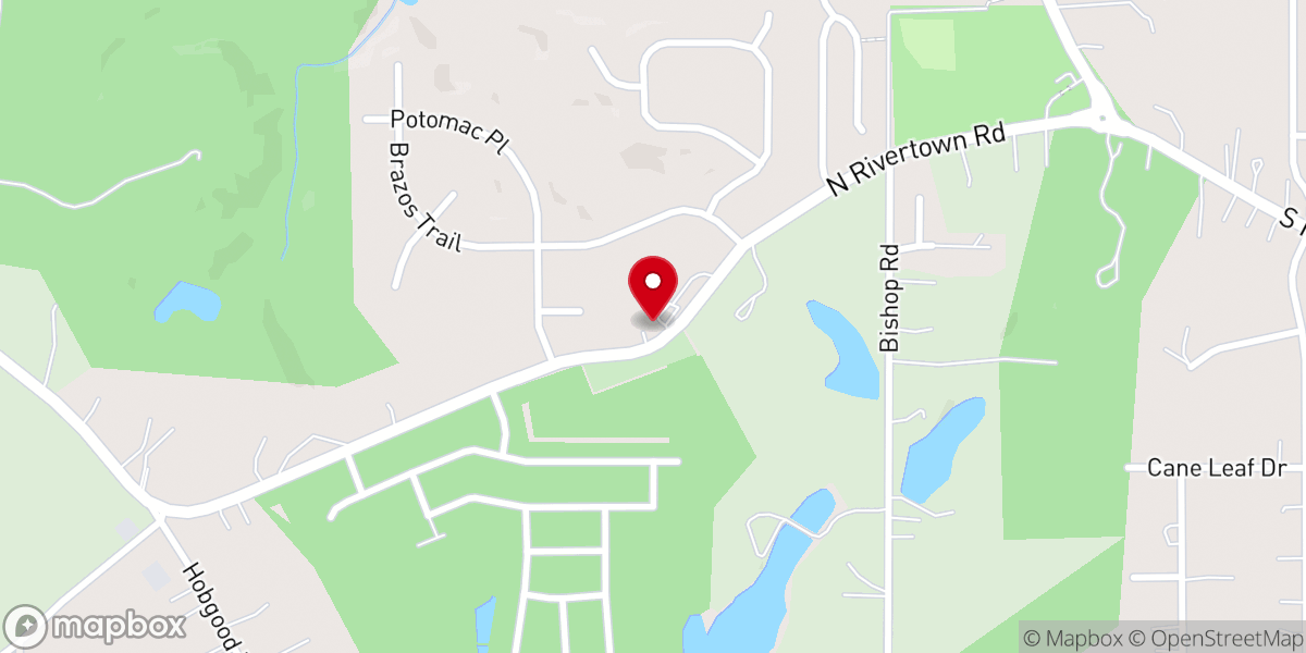 Map showing location of Fairburn Fountain of Life Seventh-day Adventist Church