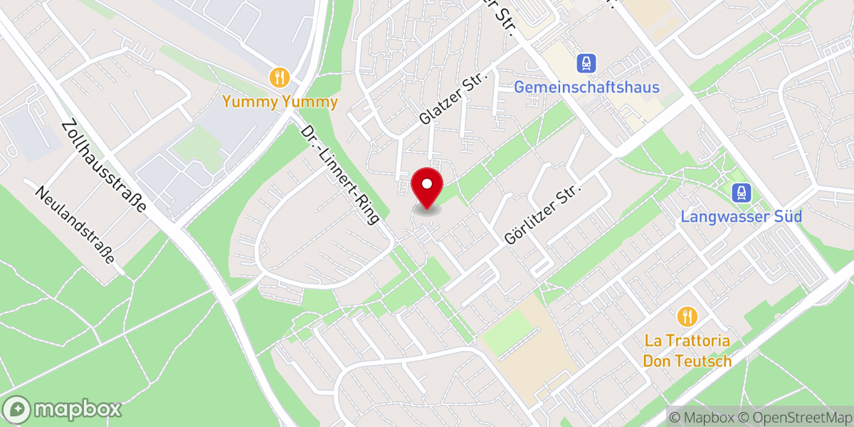 Map showing location of Zum Guten Hirten