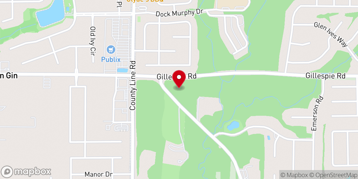 Map showing location of Huntsville Alabama Temple
