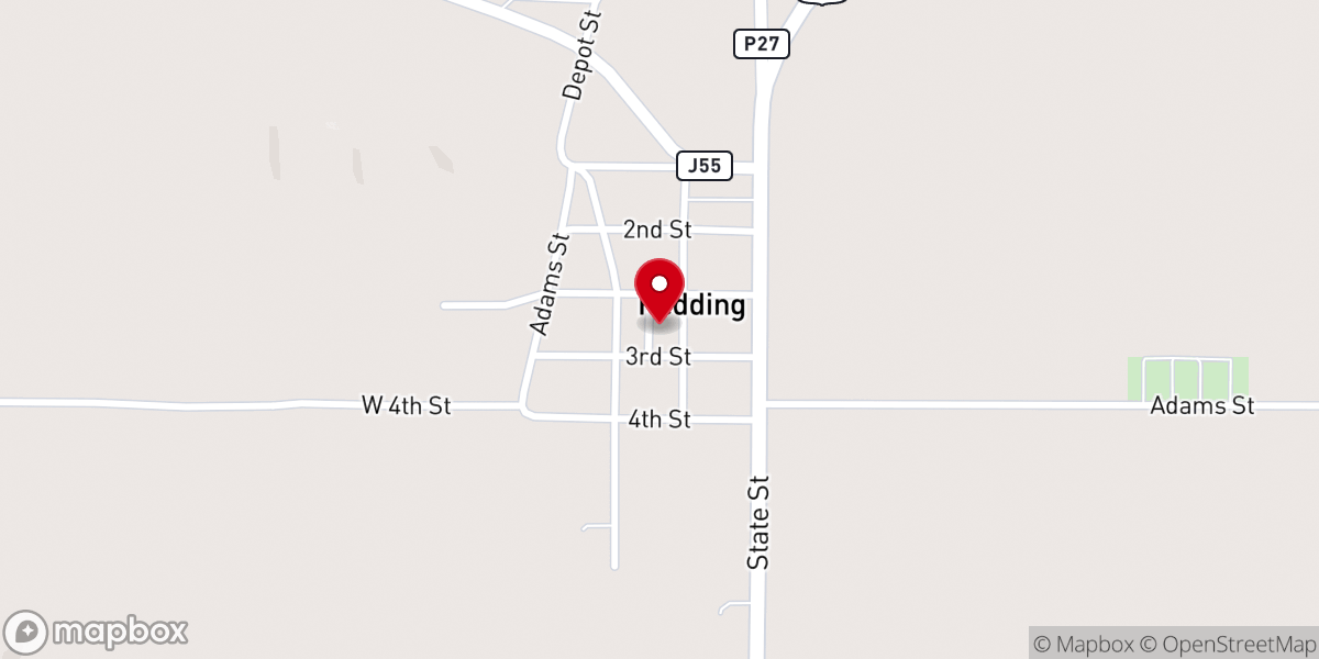 Map showing location of Methodist Church