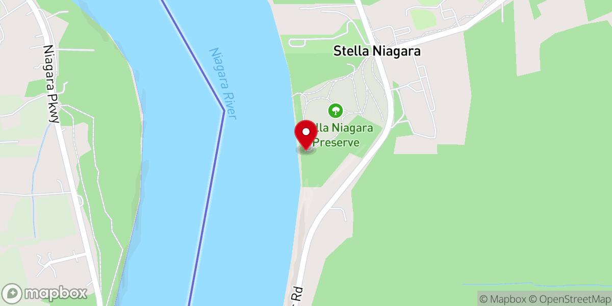 Map showing location of Miracle Chapel