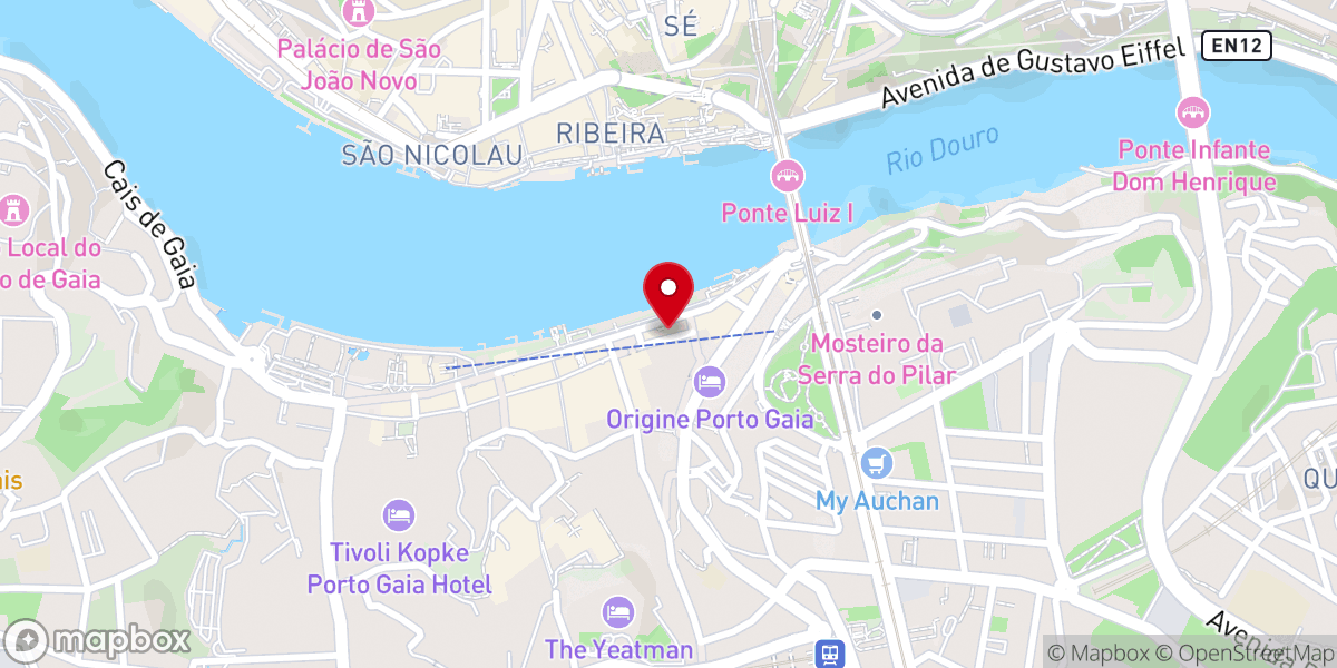 Map showing location of Capela da Nossa Senhora da Piedade