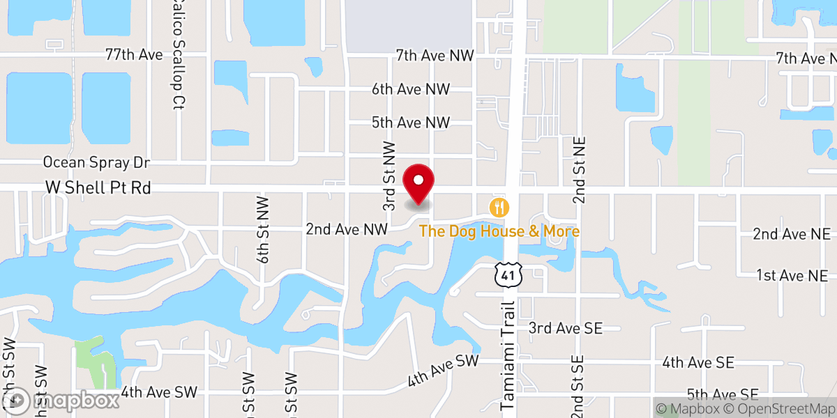 Map showing location of NuVizion Affairs
