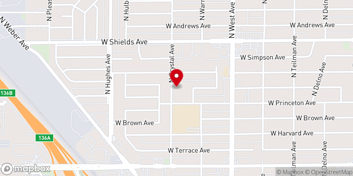 Map showing location of Our Lady of Victory Parish Center