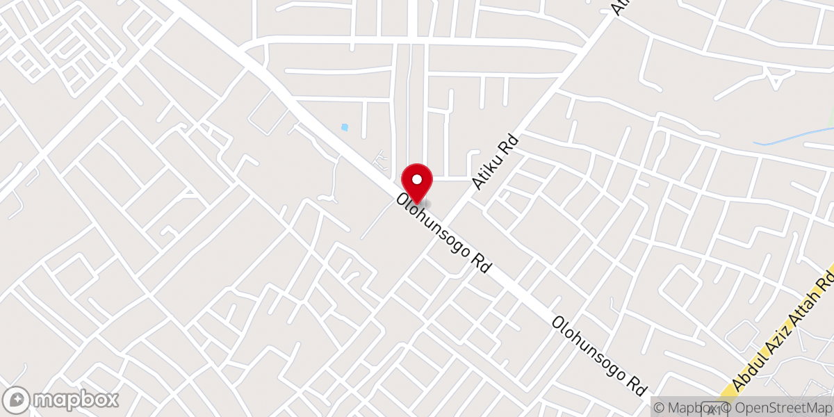 Map showing location of Christ purpose Pentecostal church