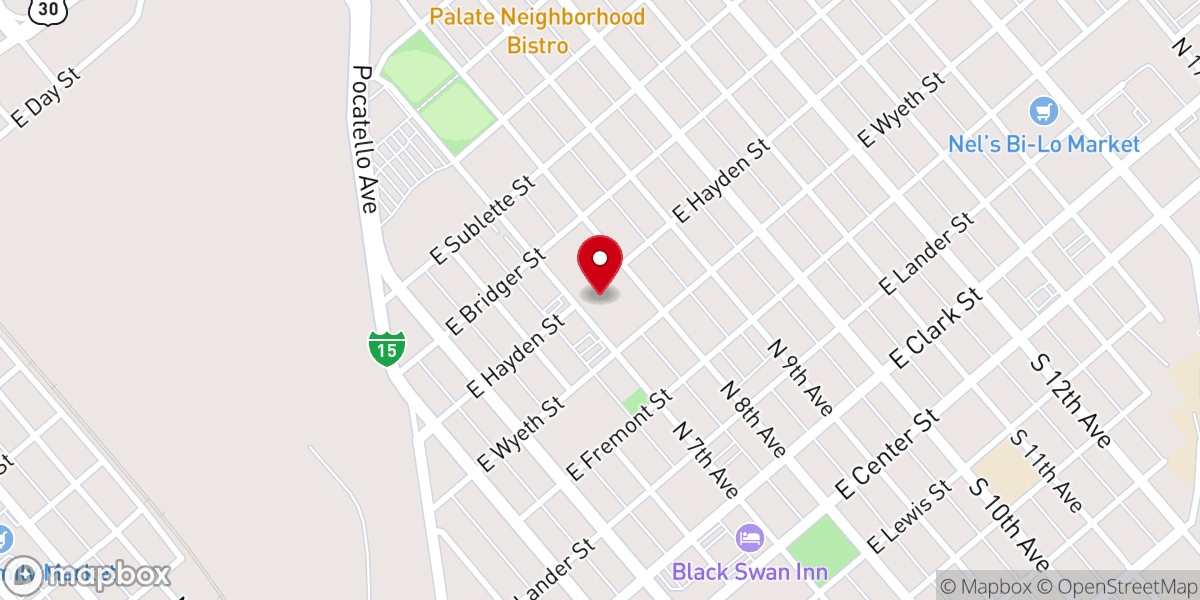 Map showing location of Holy Spirit Catholic School