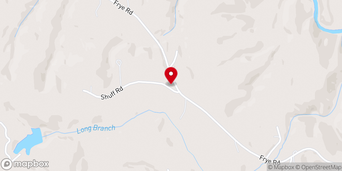 Map showing location of Kings Mountain View Progressive Primitive Baptist Church