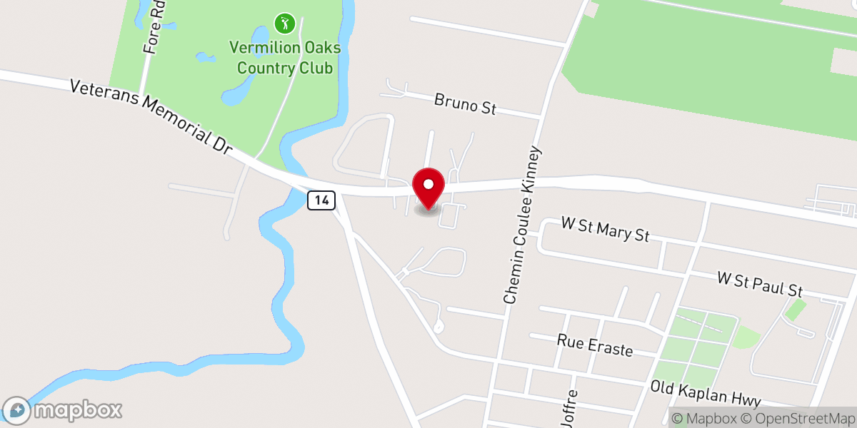 Map showing location of Ace Laundry