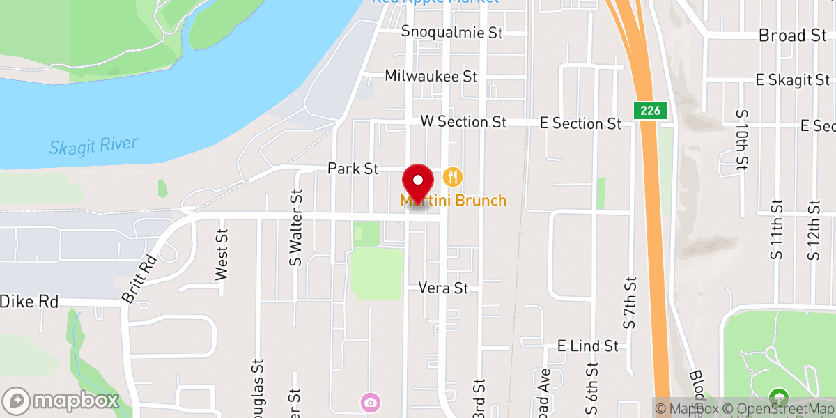 Map showing location of House of Worship Ministries