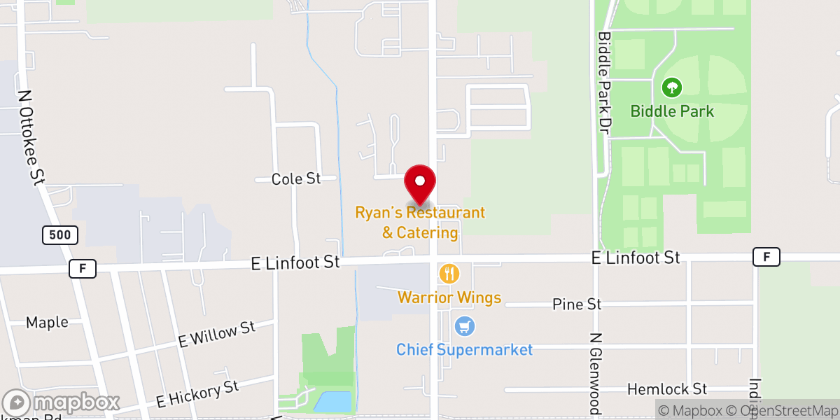 Map showing location of EAGLE'S POINT WORSHIP CENTER