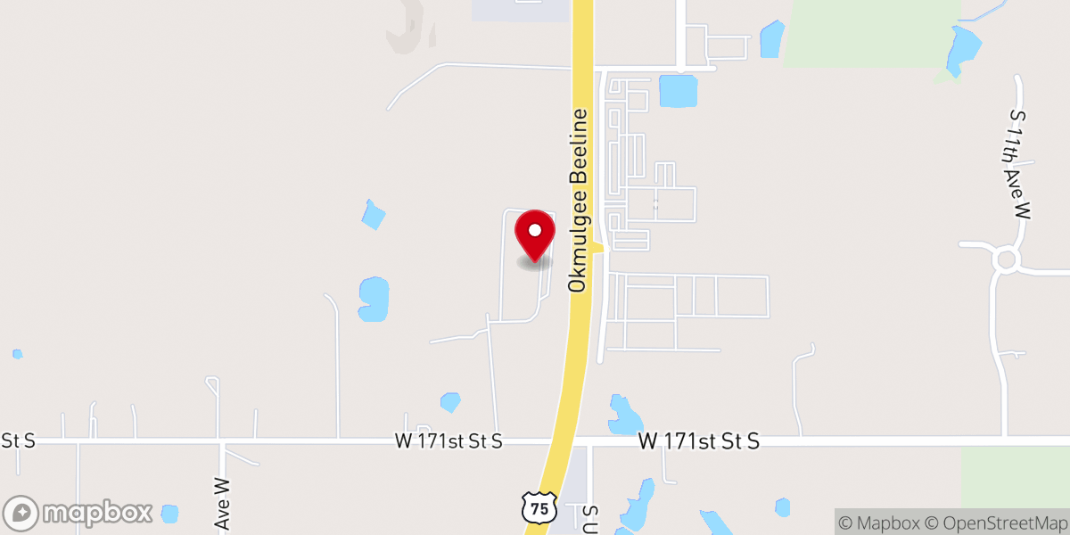 Map showing location of Faith Christian School