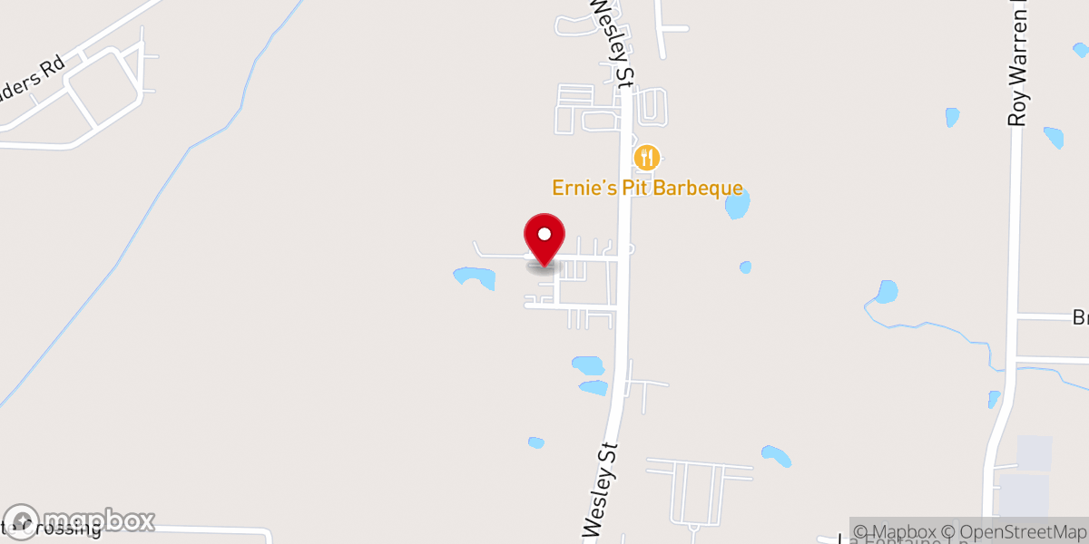 Map showing location of GREENVILLE CHURCH OF CHRIST
