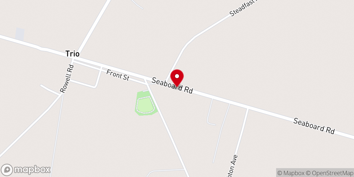 Map showing location of Greater St James Holiness Church