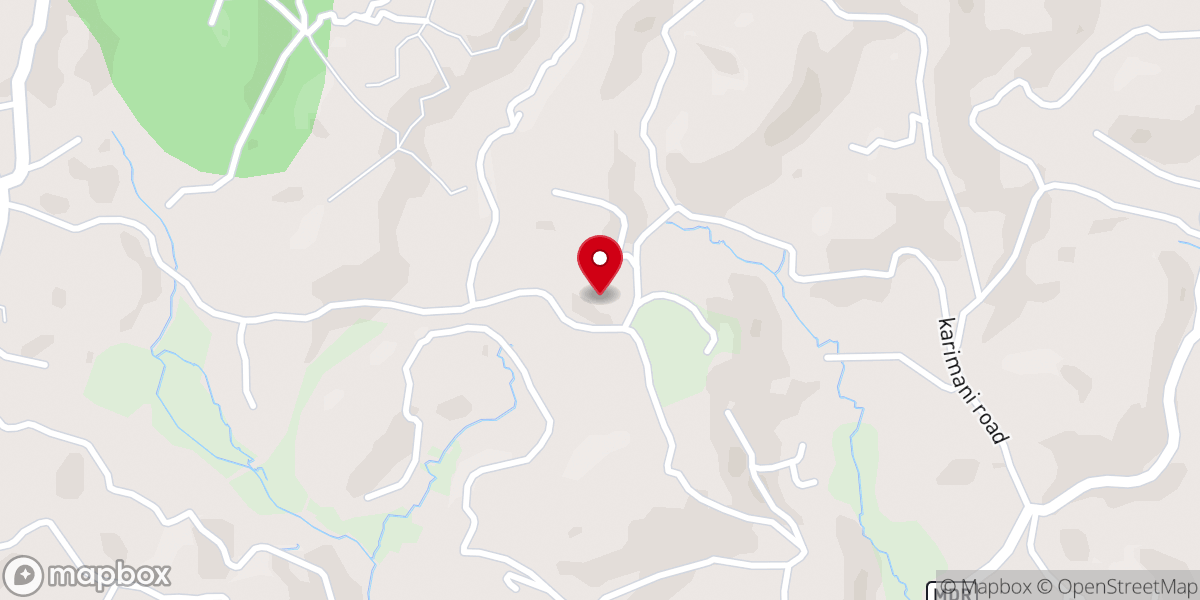 Map showing location of CST Fathers, Karimani
