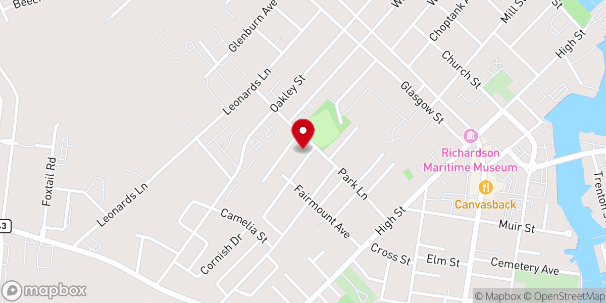 Map showing location of Mathies Craig N