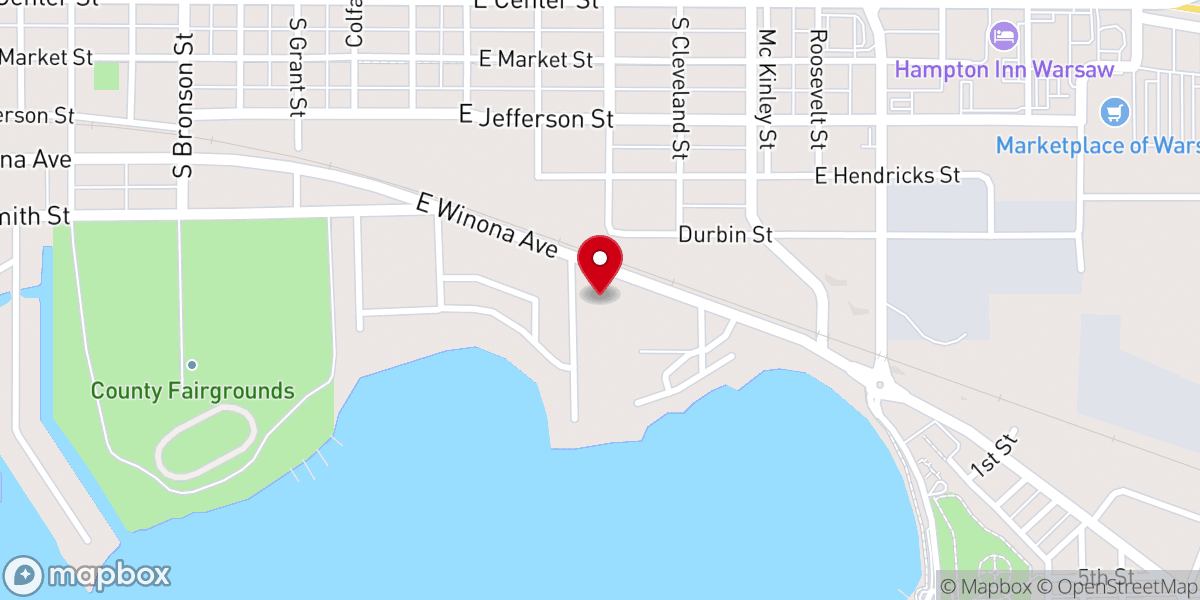 Map showing location of Full Gospel House Of Praise