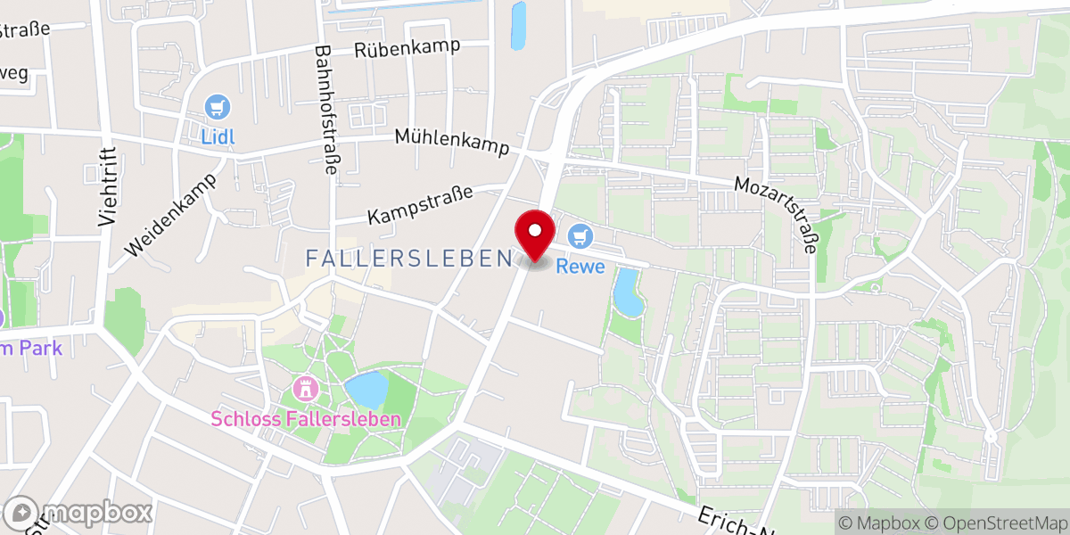 Map showing location of Evangelische Kirchengemeinde Honnefeld