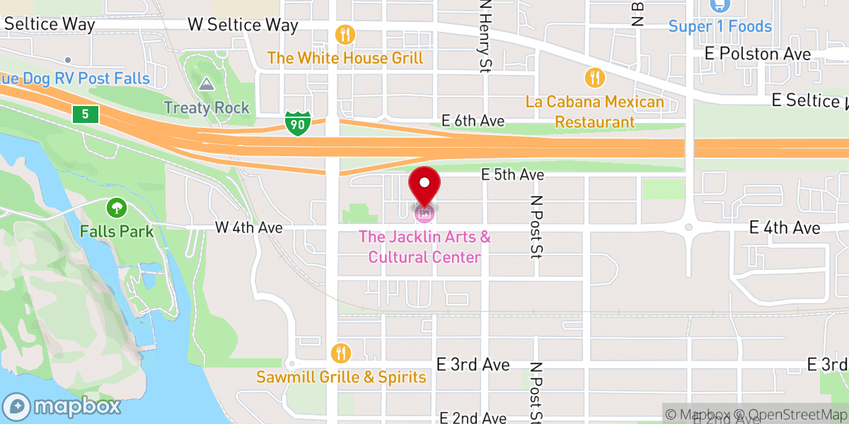 Map showing location of Immanuel Presbyterian Church