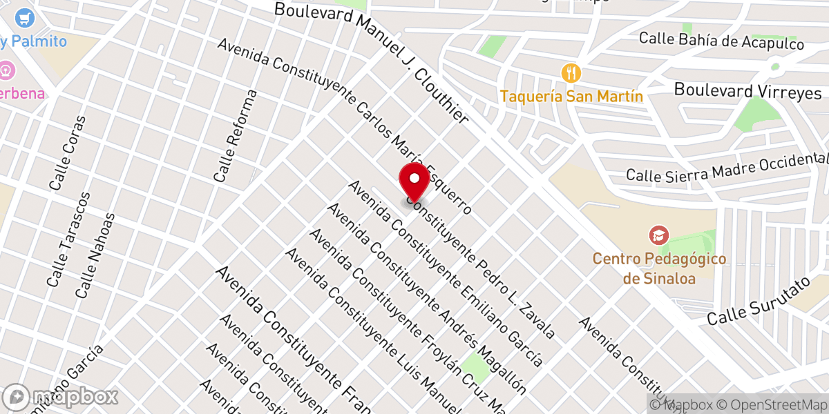 Map showing location of Parroquia de Nuestra Señora de San Juan de los Lagos