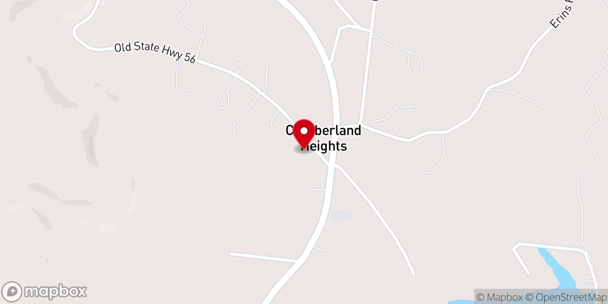 Map showing location of Cumberland Heights Seventh-day Adventist Church